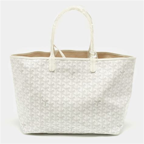 goyard white st louis pm|goyard belvedere pm price.